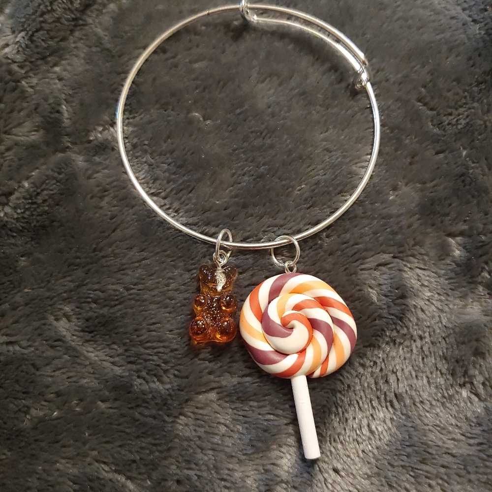 Lollipop Gummy Bear Bracelet